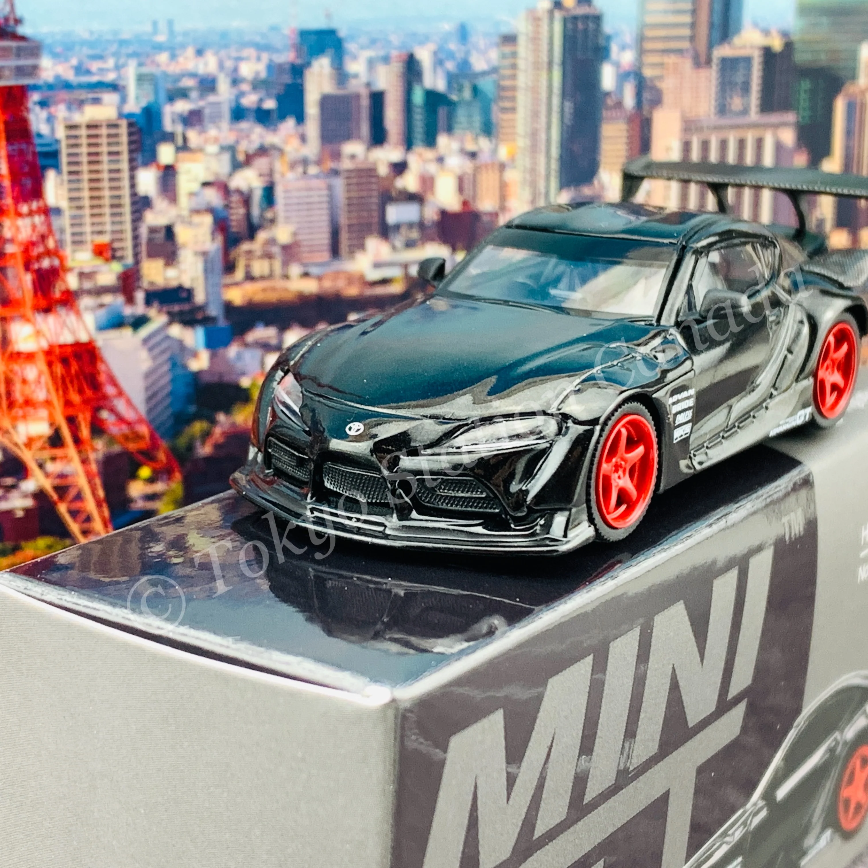 MINI GT 1/64 HKS Toyota GR Supra Nocturnal RHD MGT00226-R - Image 2