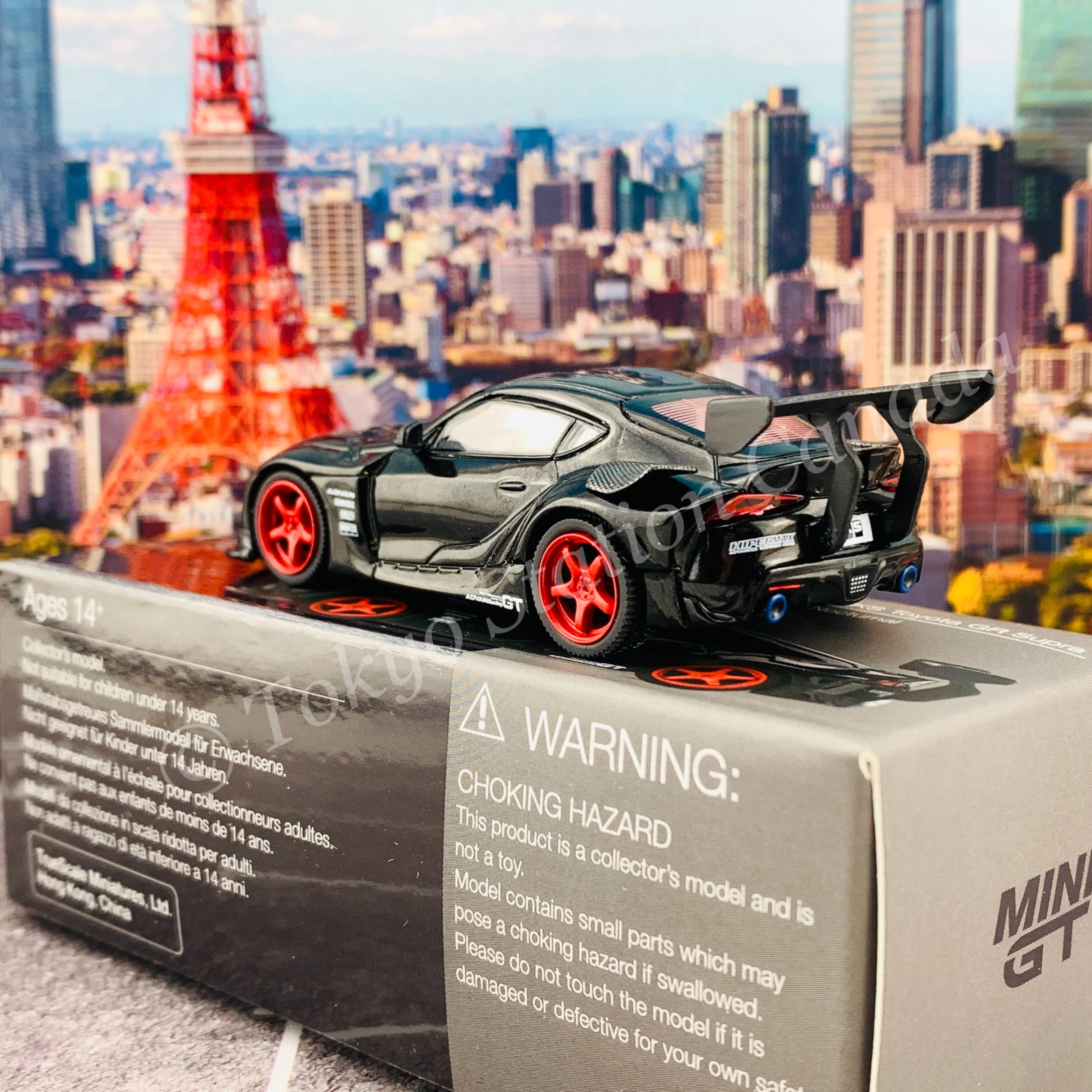 MINI GT 1/64 HKS Toyota GR Supra Nocturnal RHD MGT00226-R - Image 4
