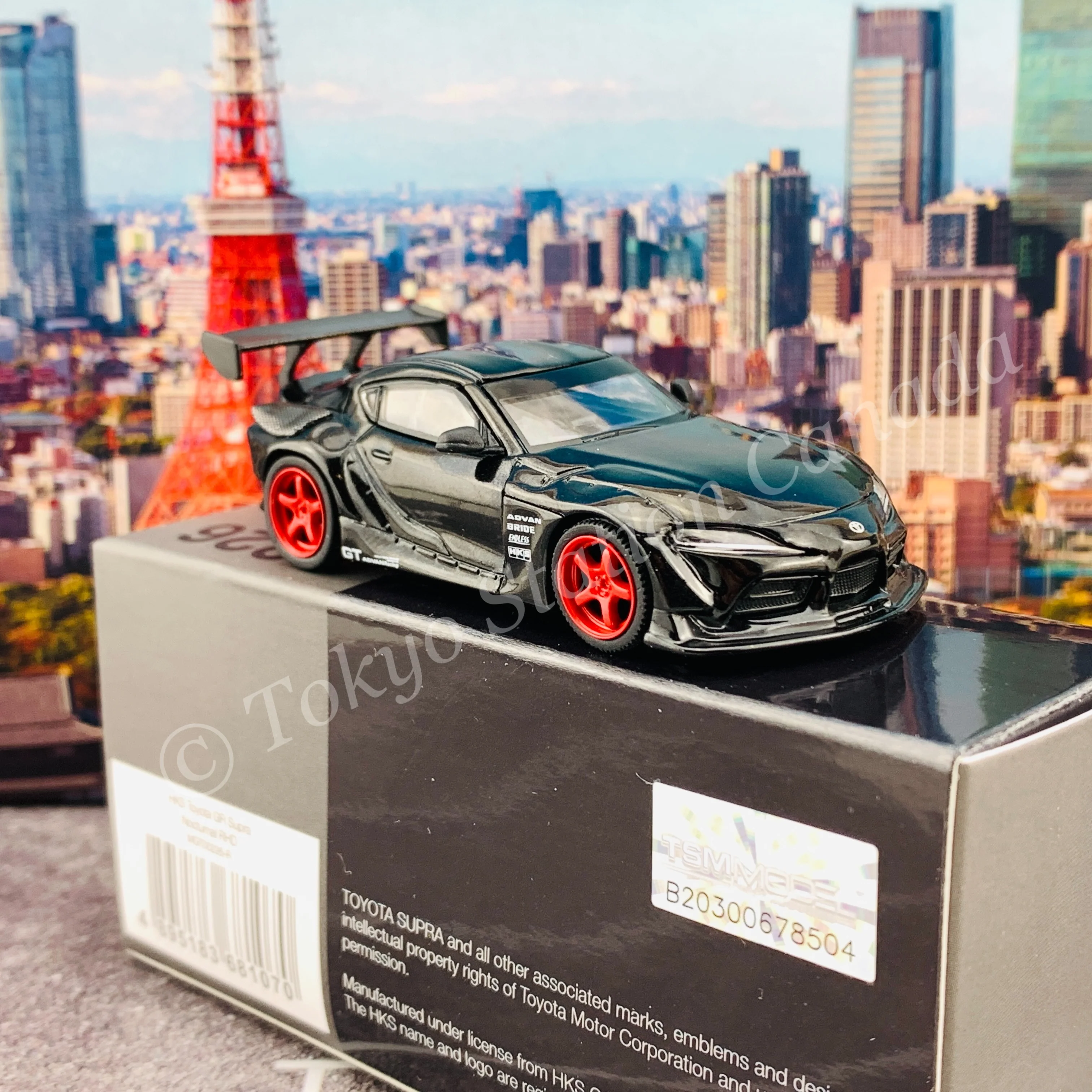 MINI GT 1/64 HKS Toyota GR Supra Nocturnal RHD MGT00226-R - Image 5