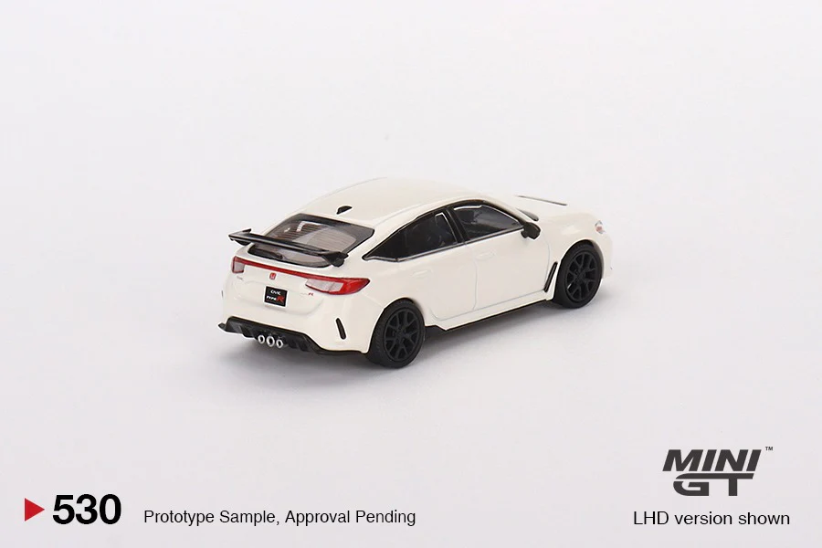 MINI GT 1/64 Honda Civic Type R Championship White 2023 LHD MGT00530-L - Image 3