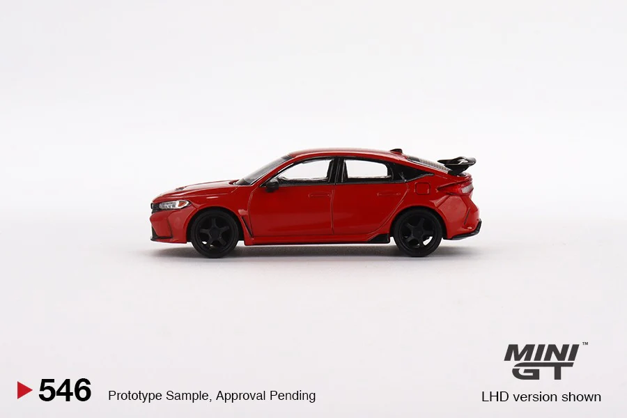 MINI GT 1/64 Honda Civic Type R Rallye Red 2023 w/ Advan GT Wheel LHD MGT00546-L - Image 2