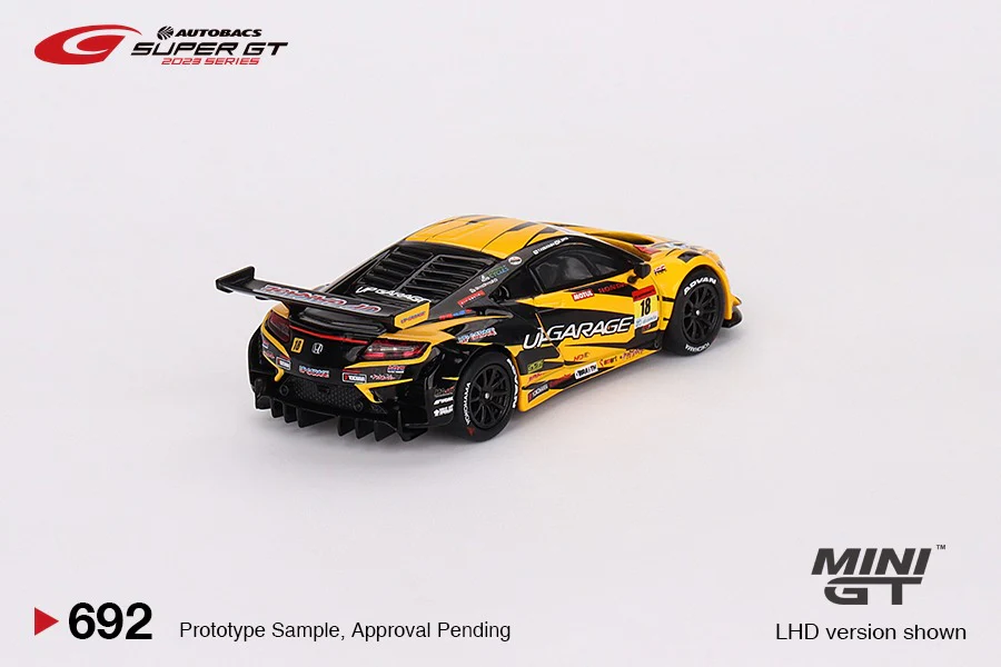 MINI GT 1/64 Honda NSX GT3 EVO22 #18 "UPGARAGE NSX GT3" TEAM UPGARAGE 2023 SUPER GT SERIES MGT00692-L - Image 3
