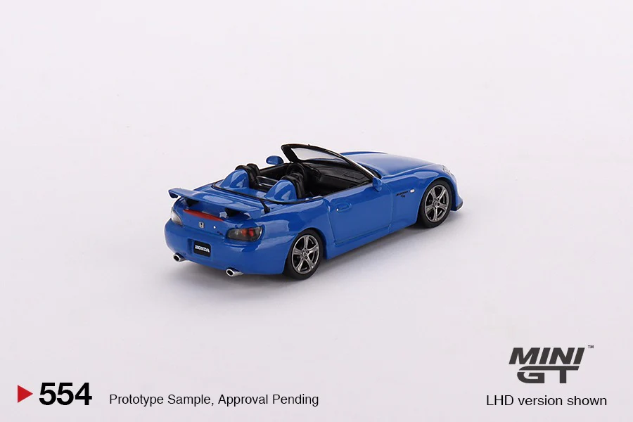 MINI GT 1/64 Honda S2000 (AP2) CR Apex Blue MGT00554-L - Image 2