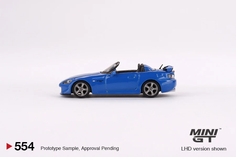 MINI GT 1/64 Honda S2000 (AP2) CR Apex Blue MGT00554-L - Image 3