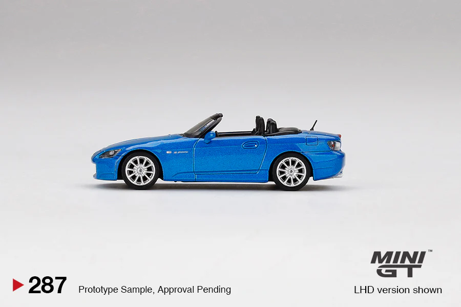 MINI GT 1/64 Honda S2000 Bermuda Blue Pearl RHD MGT00287-R - Image 3