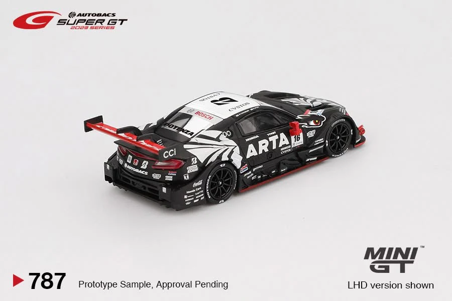 MINI GT 1/64 Japan Exclusive Honda NSX-GT “Type S” GT500 #16 “ARTA MUGEN NSX-GT ” ARTA 2023 SUPER GT Series MGT00787-BL - Image 4