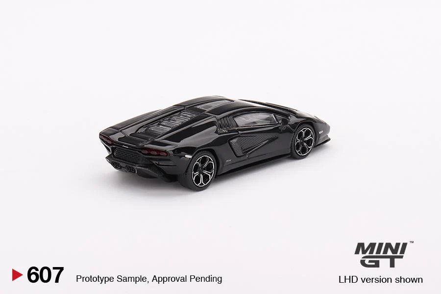 MINI GT 1/64 Lamborghini Countach LPI 800-4 Nero MaiaLHD MGT00607-L - Image 3