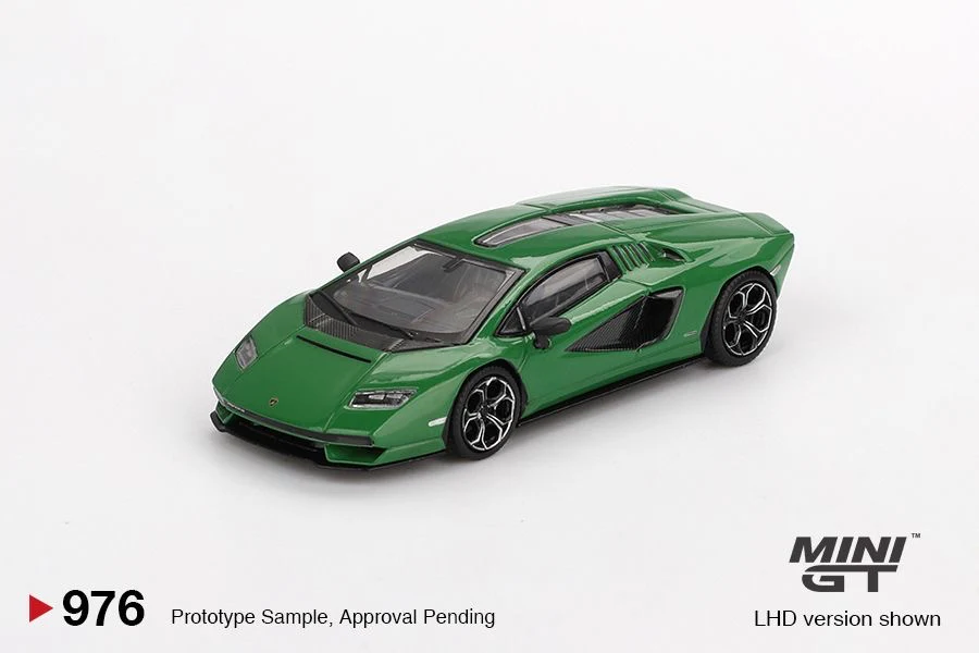 MINI GT 1/64 Lamborghini Countach LPI 800-4 Verde Medio MGT00976 - Image 2