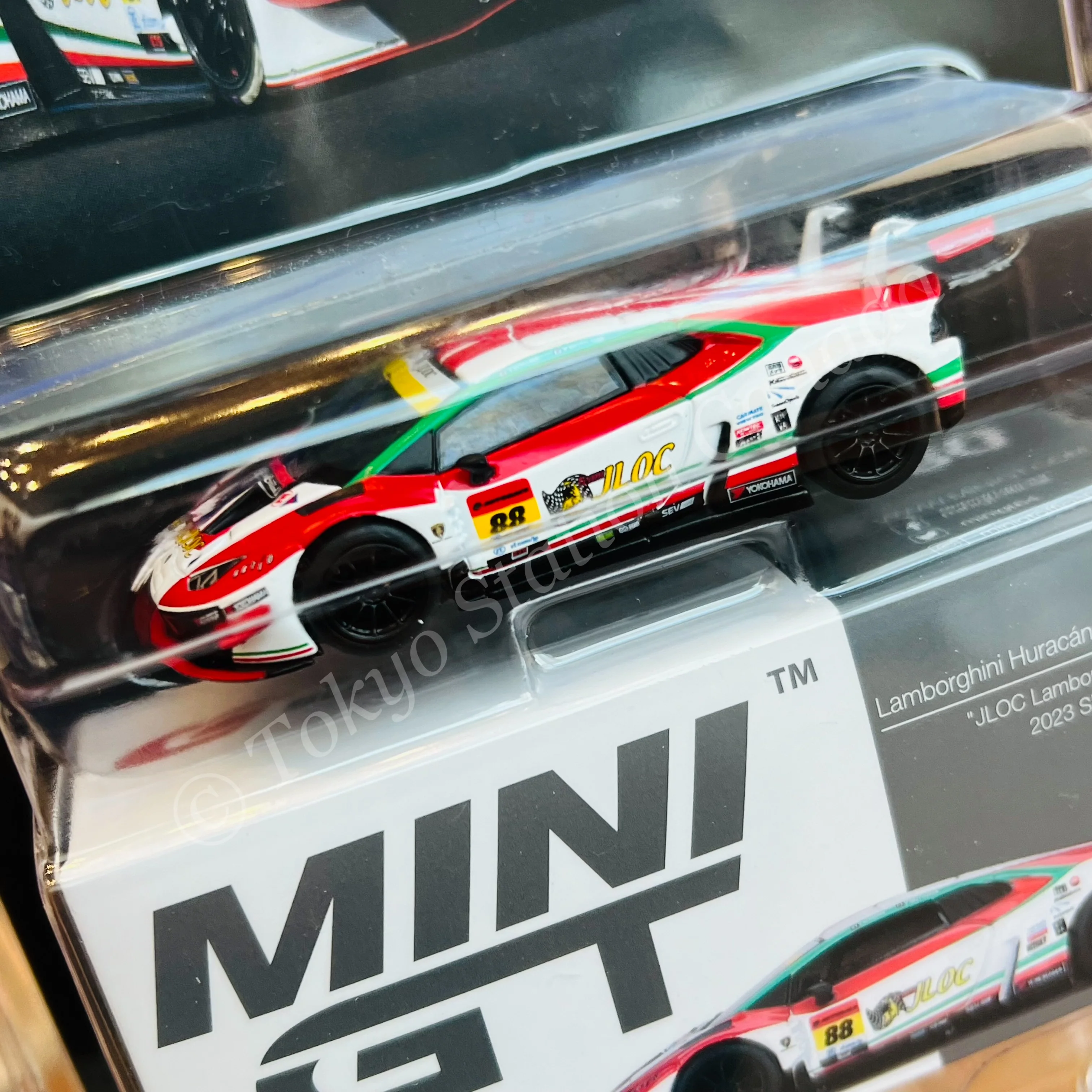 MINI GT 1/64 Lamborghini Huracan GT3 EVO2 #88 "JLOC Lamborghini GT3" JLOC 2023 SUPER GT SERIES MGT00690-L - Image 2