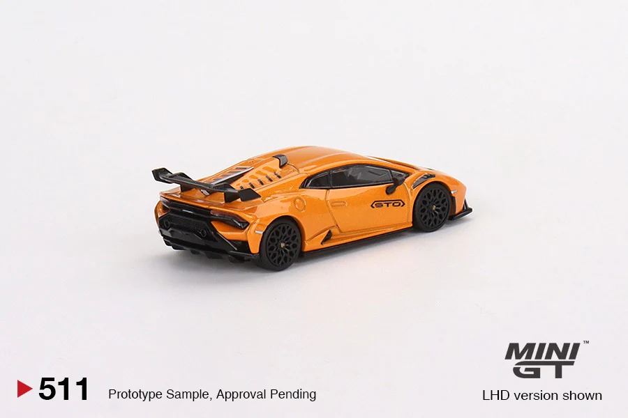 MINI GT 1/64 Lamborghini Huracan STO Arancio Borealis LHD MGT00511-L - Image 2