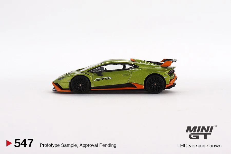 MINI GT 1/64 Lamborghini Huracan STO Verde Citra LHD MGT00547-L - Image 2