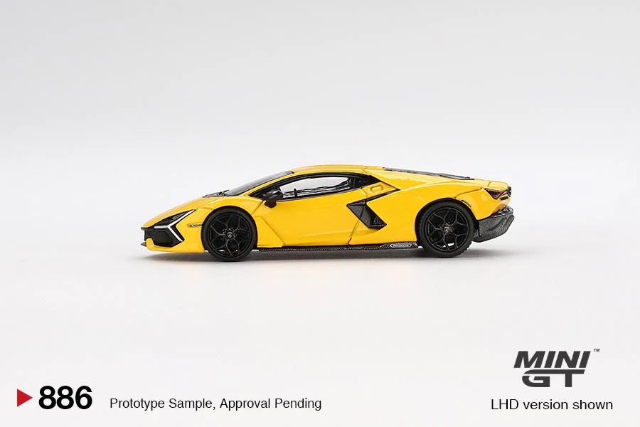 MINI GT 1/64 Lamborghini Revuelto Giallo MGT00886-L - Image 2