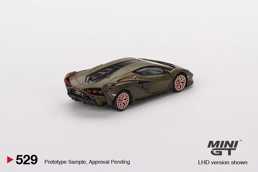MINI GT 1/64 Lamborghini Sian FKP 37 Presentation LHD MGT00529-L - Image 2