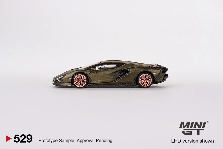 MINI GT 1/64 Lamborghini Sian FKP 37 Presentation LHD MGT00529-L - Image 3