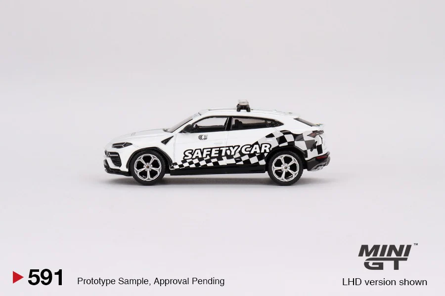 MINI GT 1/64 Lamborghini Urus 2022 Macau GP official Safety Car MGT00591-R - Image 2
