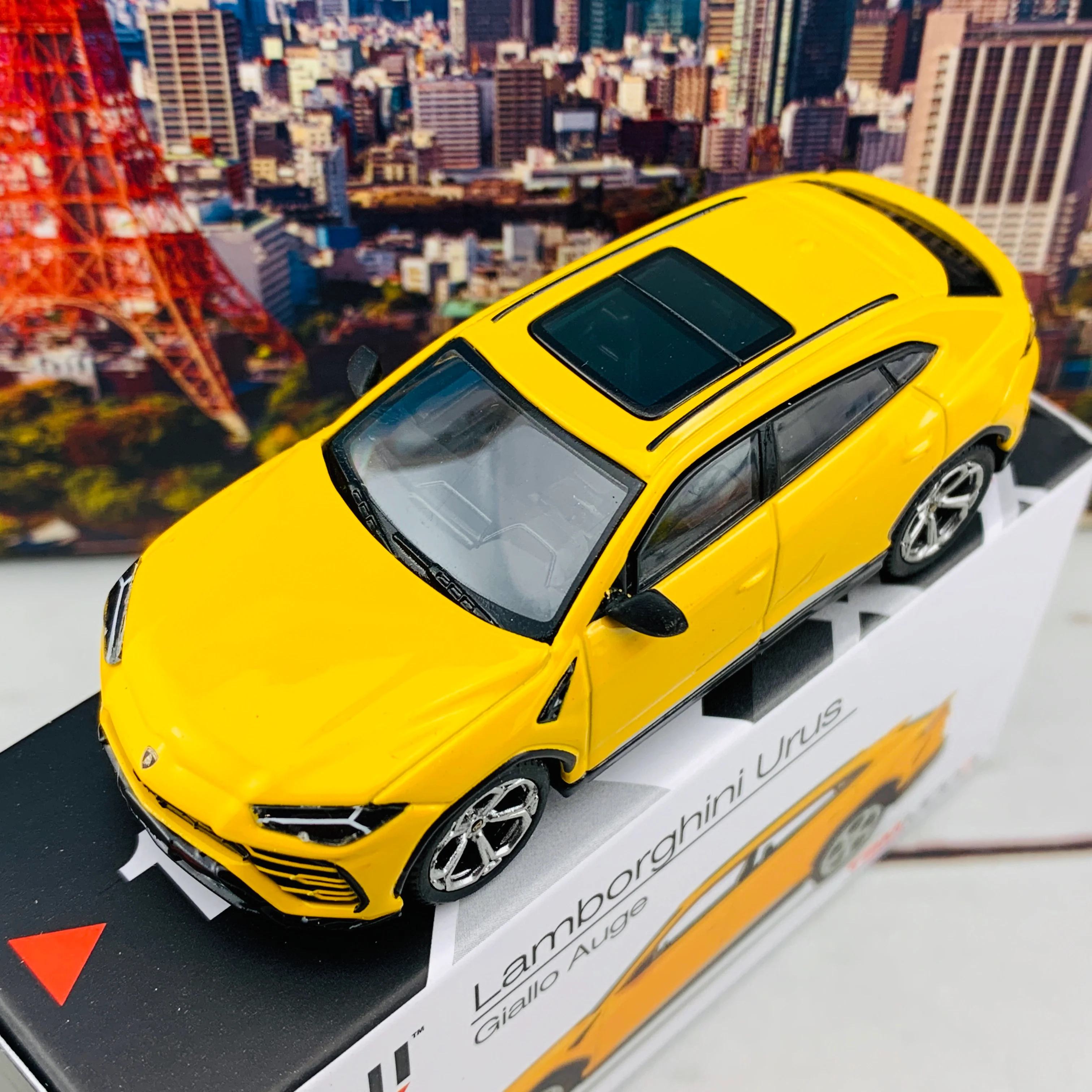 MINI GT 1/64 Lamborghini Urus  Giallo Auge LHD MGT00113-L - Image 3
