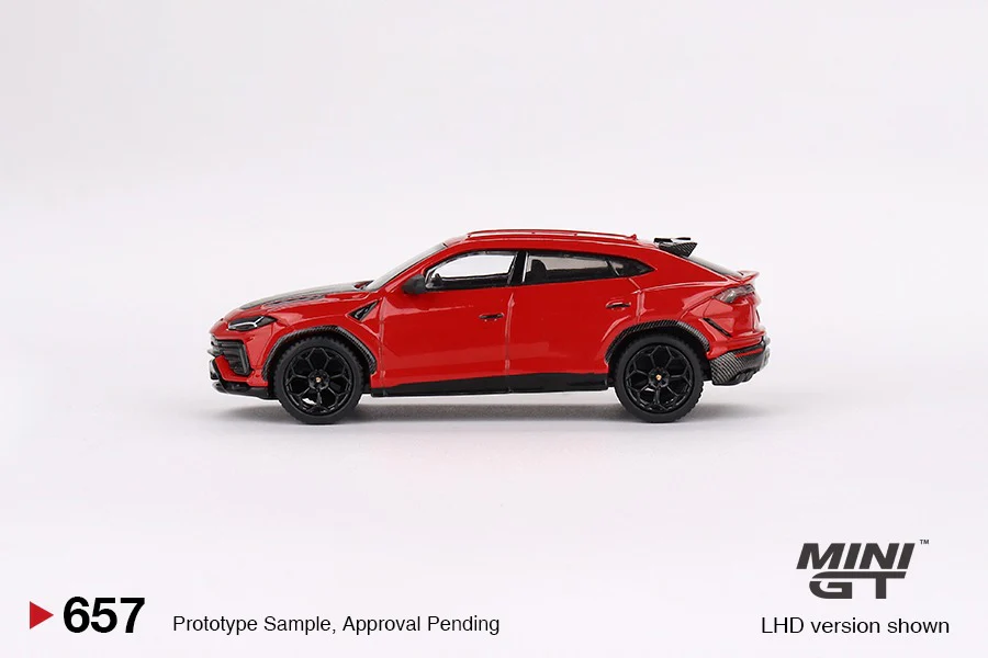 MINI GT 1/64 Lamborghini Urus Performante Rosso Mars LHD MGT00657-L - Image 2