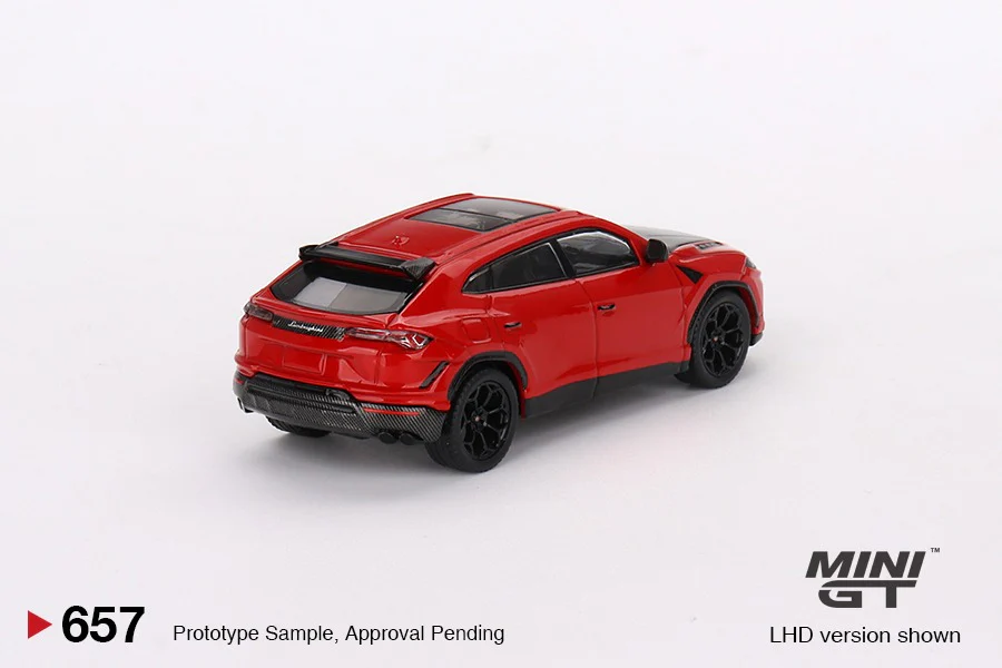 MINI GT 1/64 Lamborghini Urus Performante Rosso Mars LHD MGT00657-L - Image 3