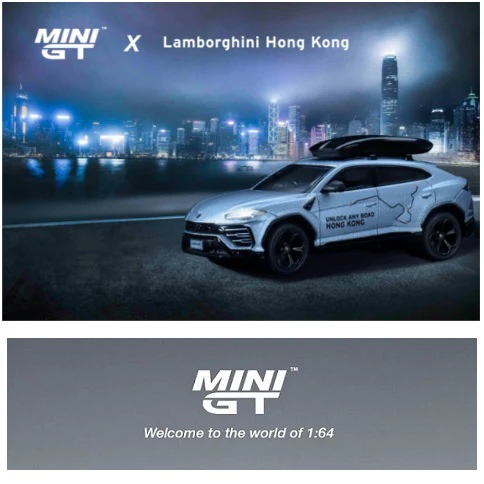 MINI GT 1/64 Lamborghini Urus "UNLOCK ANY ROAD HONG KONG" - HK Exclusive MGT00443-R - Image 2