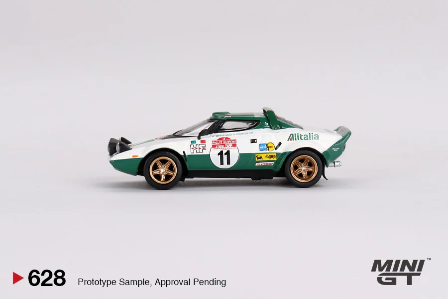 MINI GT 1/64 Lancia Stratos HF 1975 Rally Sanremo Winner #11  MGT00628-L - Image 2