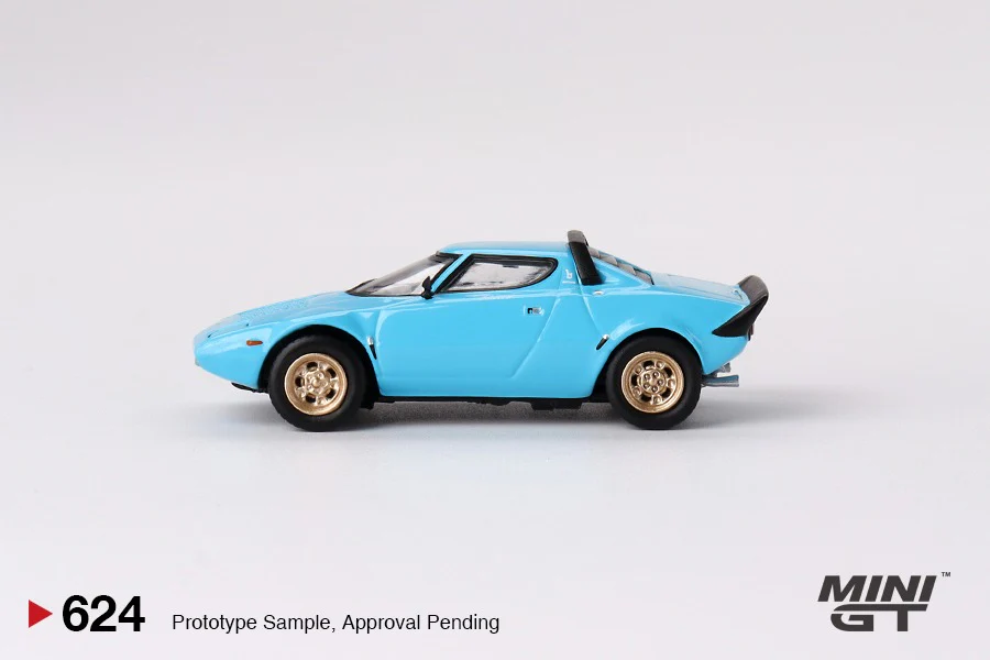 MINI GT 1/64 Lancia Stratos HF Stradale Azzuro Chiaro MGT00624-L - Image 2