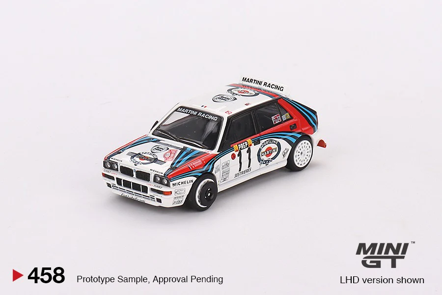 MINI GT 1/64 Lanica Delta HF Intergrale Evoluzione 1992 Rally Monte Carlo Complete set of 6 - Image 5