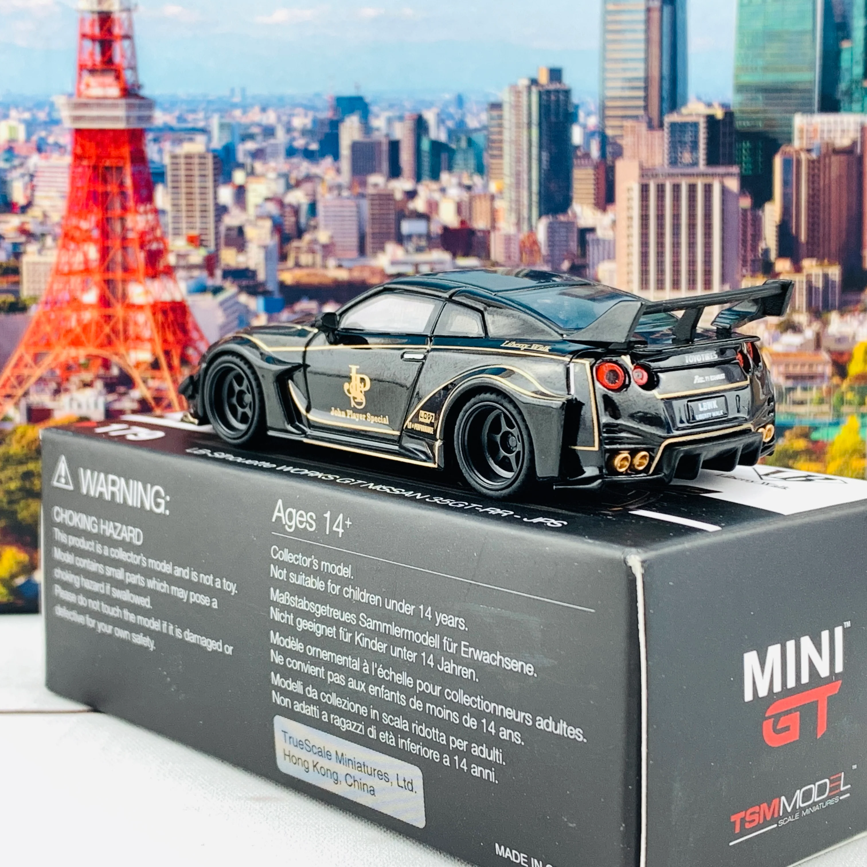 MINI GT 1/64 LB-Silhouette WORKS GT NISSAN 35GT-RR Ver.1 JPS RHD MGT00179-R - Image 5
