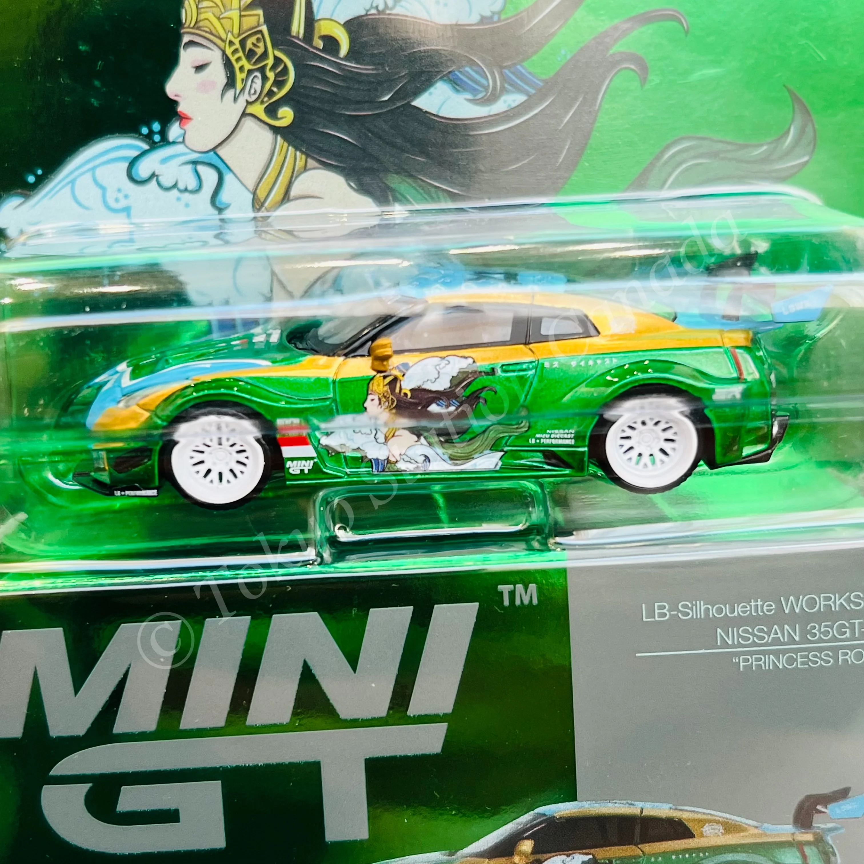 MINI GT 1/64 LB-Silhouette WORKS GT NISSAN 35GT-RR Ver.2  “RORO”  MINI GT x MIZU Diecast MGT00650-R - Image 2