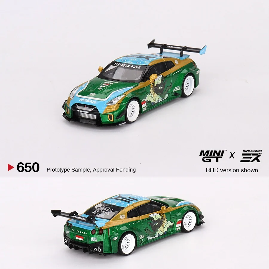 MINI GT 1/64 LB-Silhouette WORKS GT NISSAN 35GT-RR Ver.2  “RORO”  MINI GT x MIZU Diecast MGT00650-R - Image 3