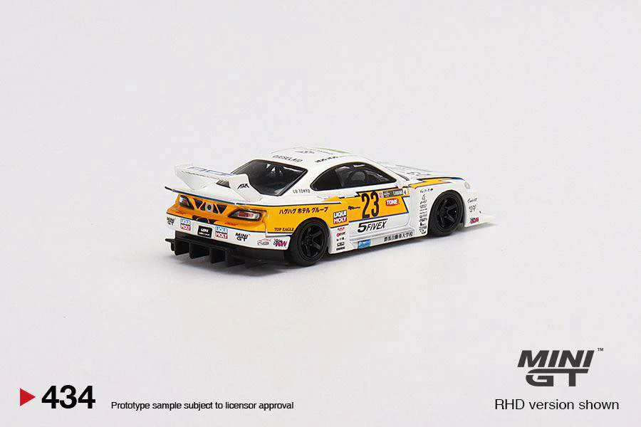 MINI GT 1/64 LB-Super Silhouette Nissan S15 SILVIA #23 2021 Formula Drift Japan MGT00434-R - Image 3