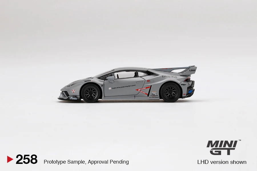 MINI GT 1/64 LB WORKS Lamborghini Huracán GT FIGHTERS WORKS LHD MGT00258-L - Image 3