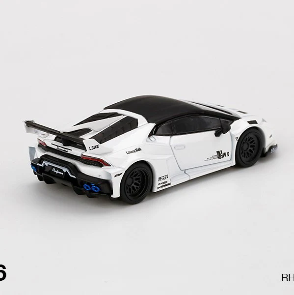 MINI GT 1/64 LB★WORKS Lamborghini Huracán GT White RHD MGT00126-R - Image 2