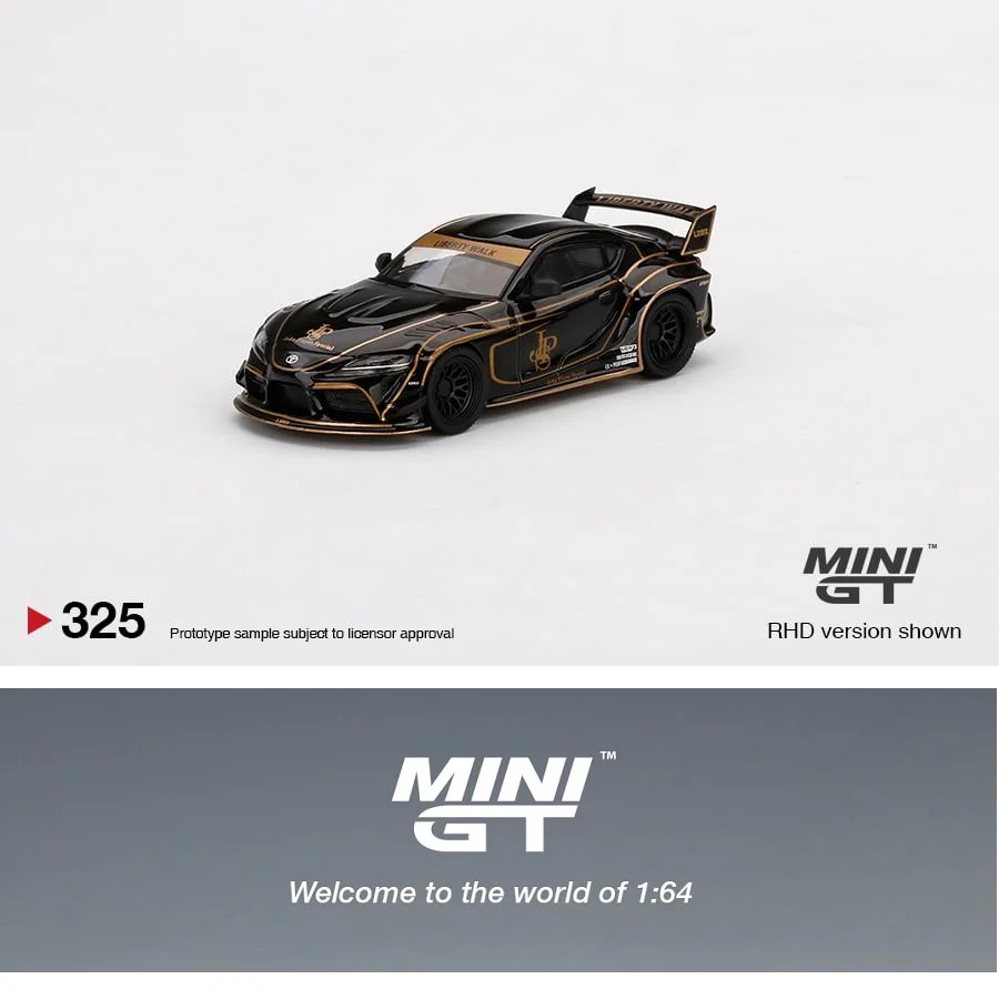 MINI GT 1/64 LB WORKS Toyota GR Supra JPS RHD MGT00325-R