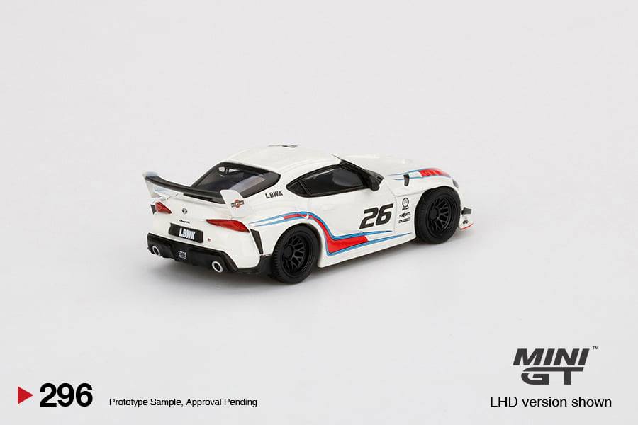 MINI GT 1/64 LB WORKS Toyota GR Supra Martini Racing RHD MGT00296-R - Image 3