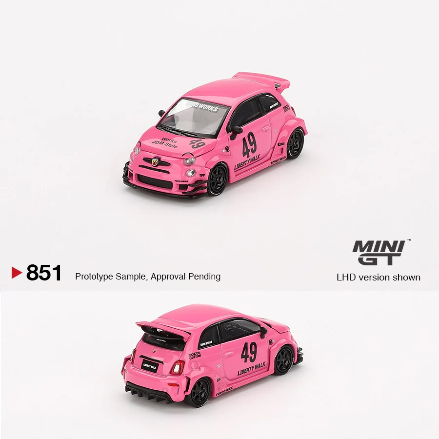 MINI GT 1/64 LB-WORKS x Abas Works Pink MGT00851-L