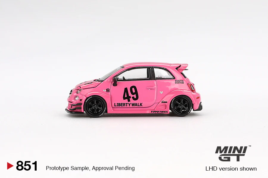 MINI GT 1/64 LB-WORKS x Abas Works Pink MGT00851-L - Image 2