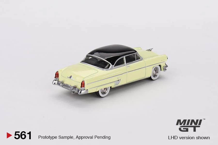MINI GT 1/64 Lincoln Capri 1954 Premier Yellow MGT00561-L - Image 3