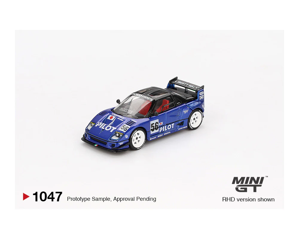 MINI GT 1/64 Mazda AZ-1 Liberty Walk LB40 PILOT MGT01047-BL - Image 2