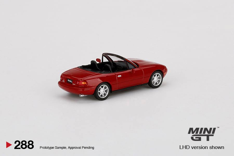 MINI GT 1/64 Mazda Miata MX-5 (NA) Classic Red  LHD MGT00288-L - Image 2