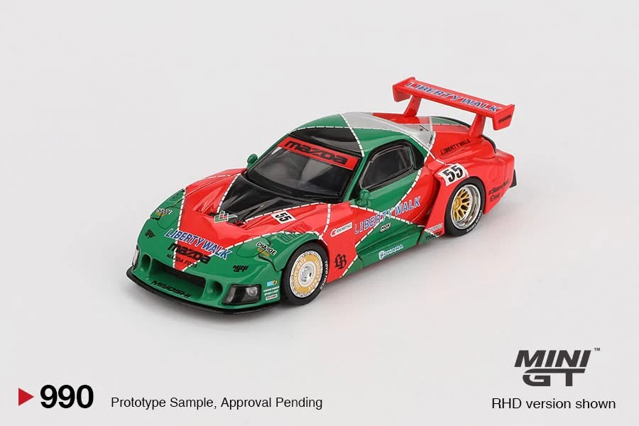 PREORDER MINI GT 1/64 Mazda RX-7 LB-Super Silhouette 787B   MGT00990-BL (Approx. Release Date : Q3 2025 subject to manufacturer's final decision) - Image 4