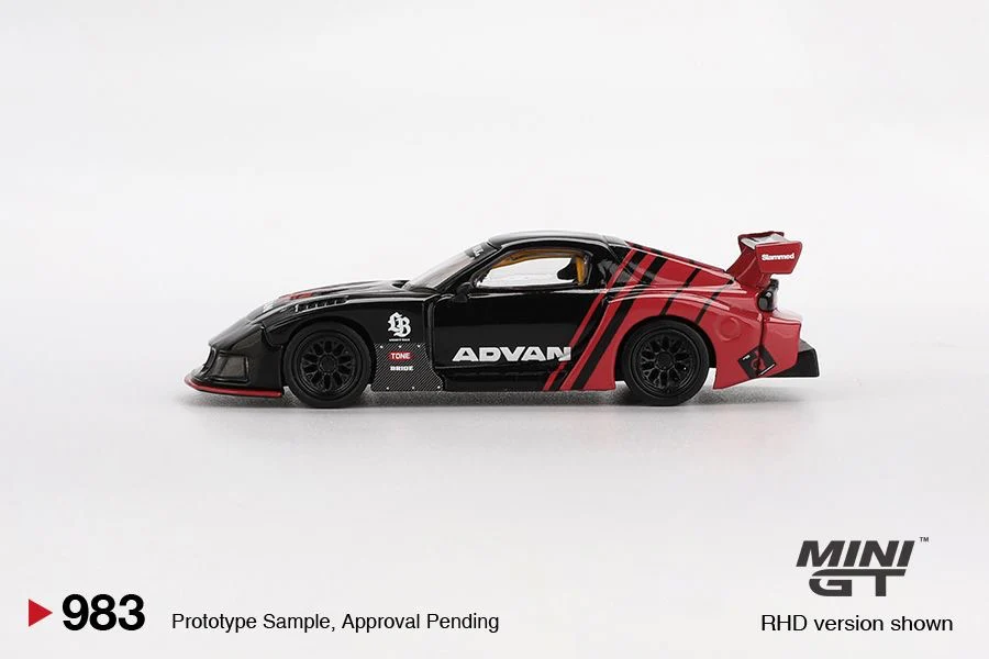 MINI GT 1/64 Mazda RX-7 LB-Super Silhouette Advan MGT00983 - Image 2