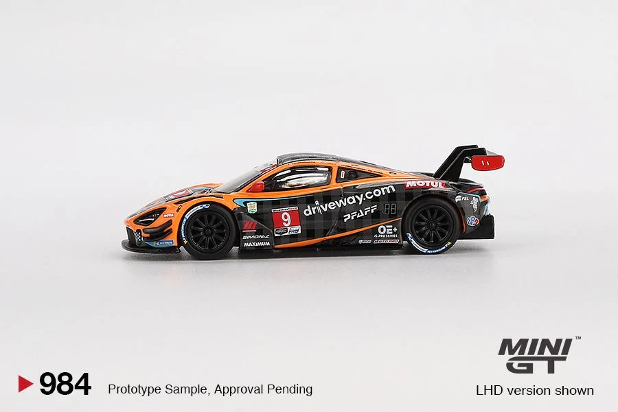 MINI GT 1/64 McLaren 720S GT3 Evo Pfaff Motorsports 2024 IMSA Daytona 24 Hrs MGT00984 - Image 3