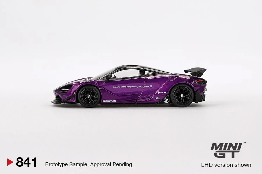 PREORDER MINI GT 1/64 McLaren 720S LB★Works Purple MGT00841-L (Approx. Release Date : Q2 2025 subject to manufacturer's final decision) - Image 2