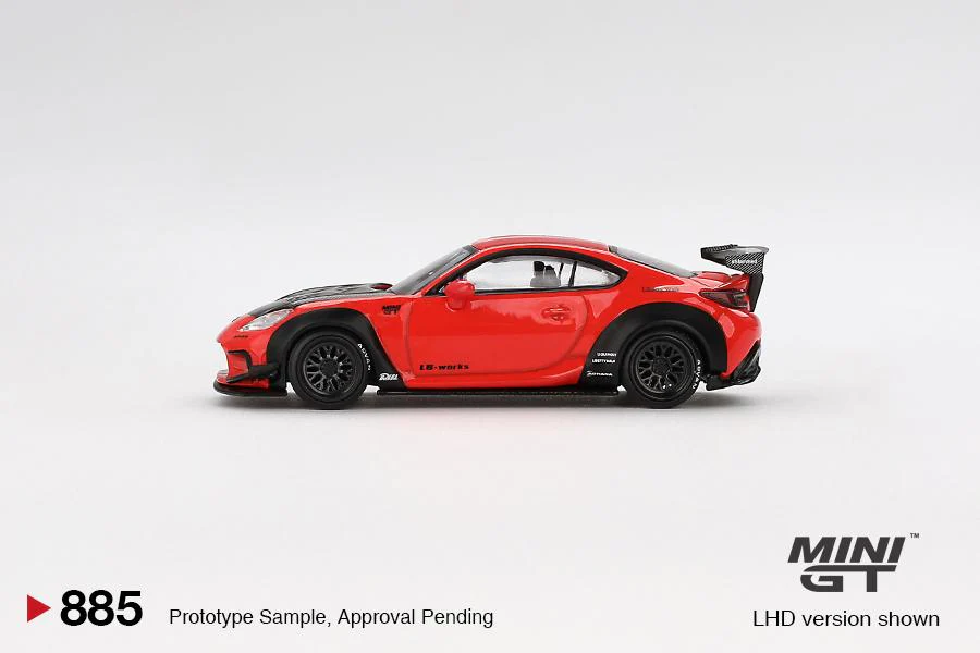 MINI GT 1/64 Toyota GR86 LB★Nation Red MGT00885-L - Image 2