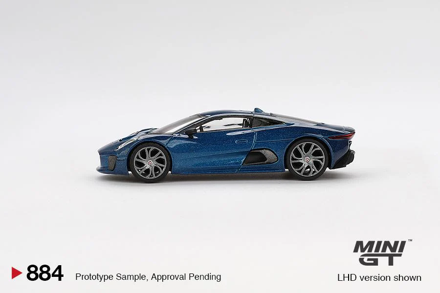 MINI GT 1/64 Jaguar C-X75 Blue MGT00884-BL - Image 2