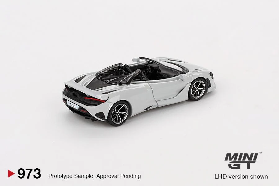 MINI GT 1/64 McLaren 750S Spider Cirrus Grey MGT00973-L - Image 2