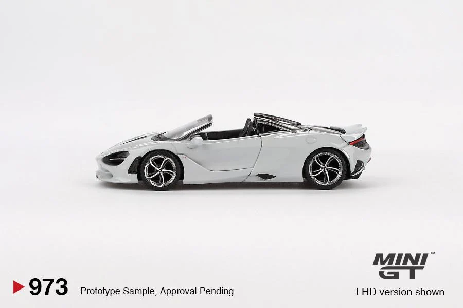 MINI GT 1/64 McLaren 750S Spider Cirrus Grey MGT00973-L - Image 3