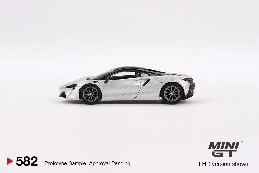 MINI GT 1/64 McLaren Artura Ie Silver LHD MGT00582-L - Image 2