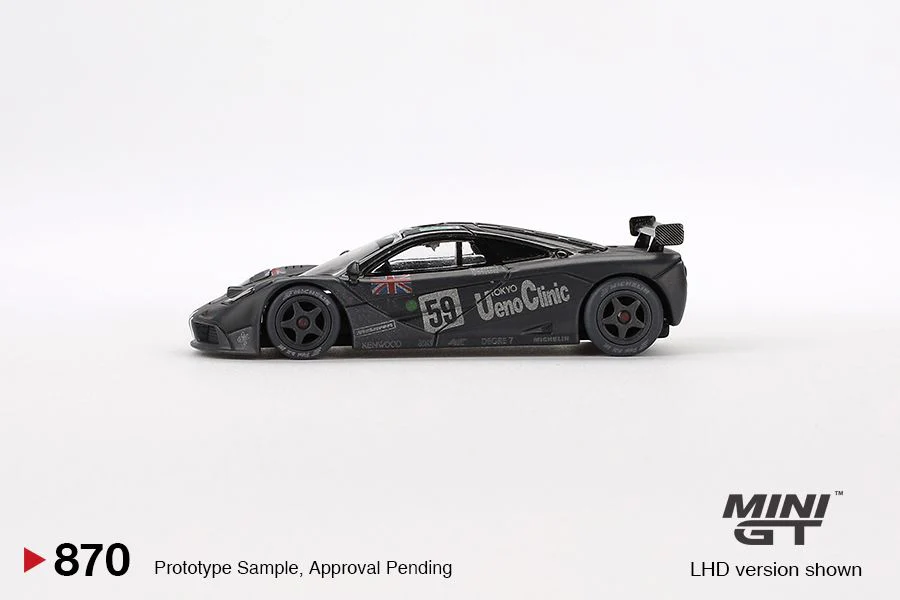 PREORDER MINI GT 1/64 McLaren F1 GTR #59 1995 Le Mans 24Hr Winner Post-Race Weathered MGT00870-L(Approx. Release Date : Q2 2025 subject to manufacturer's final decision) - Image 2