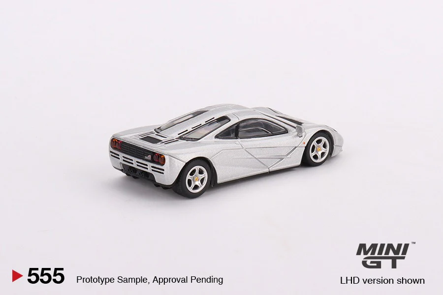 MINI GT 1/64 McLaren F1 Magnesium Silver MGT00555-L - Image 3